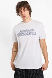 Armani Exchange T-Shirt - Off White L Herren