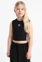 Adidas Originals Adicolor Crop Tanktop - Black 140 Kids