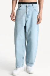 Burocs Bruno Skater Baggy Jeans - Light Blue Denim 29 Herren