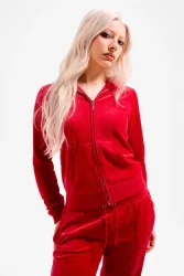 Juicy Couture Robyn Crop Samt Jacke - Toreador S Damen
