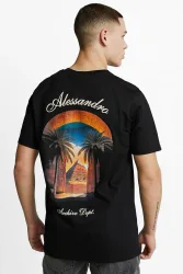 Alessandro Zavetti Gustolo T-Shirt - Black M Herren