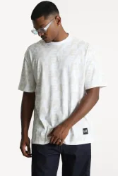 EA7 Emporio Armani T-Shirt - White + Light Beige S Herren