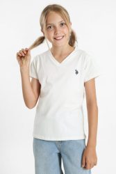 U.S. Polo Assn. Eliza T-Shirt - Offwhite 10 Kids