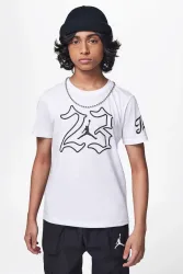 Jordan MVP Jumpman 23 T-Shirt - White M Kids