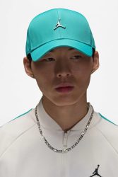 Jordan Strapback Cap - Azure Blue S/M Herren