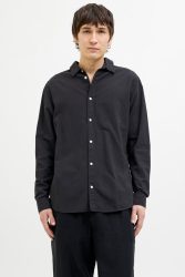 Jack & Jones JJEBREEZE Leinenhemd - Black S Herren