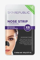 SKINREPUBLIC Charcoal Nose Strips 6 Stück