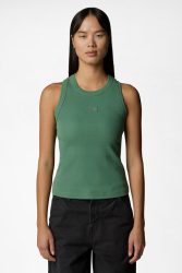 The North Face Geripptes Tanktop - Duck Green L Damen