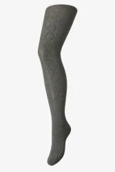 Pieces Panna Strumpfhose - Medium Grey Melange Einheitsgroesse Damen