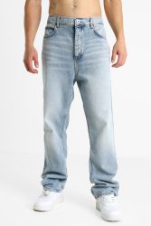 Hugo Blue Nate Baggy Fit Jeans - Light Blue 29 Herren