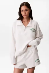 Calvin Klein Sweatshorts - Tofu M Damen