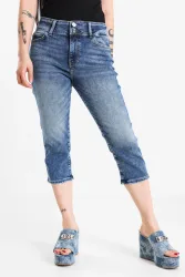 Guess Caprijeans - Driftwood Blue S Damen