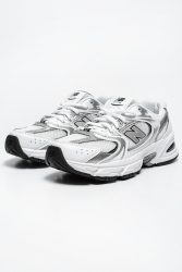 New Balance GR530 Core Sneaker - White + Silver EU35.5 Kids