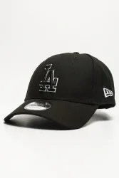 New Era 9Forty Cap / Strapback - Black + White Einheitsgroesse Herren
