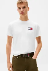 Tommy Jeans - T-Shirt, für Herren, Weiss, Größe M