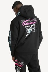 Dripmade Kapuzensweatshirt - Jet Black M Herren