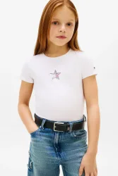 Tommy Hilfiger - T-Shirt, 14A, Weiss