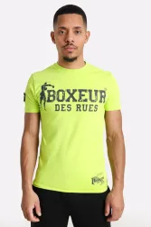 Boxeur des Rues T-Shirt - Lime S Herren