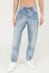 Carhartt WIP Newel Relaxed Tapered Fit Jeans - Blue Light Used Wash 31 Herren