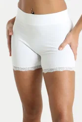 Only ONLVICKY Radlerhose - Bright White S/M Damen