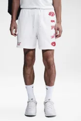 Nike Sweatshorts - White L Herren