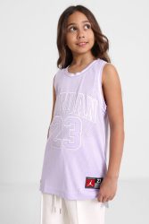 Jordan Mesh Tanktop - Violet Frost L Kids