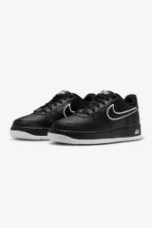 Nike Air Force 1 Sneaker - Black + White EU37.5 Kids