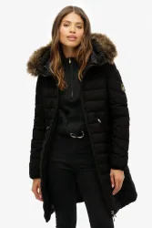 Superdry Puffermantel - Black M Damen