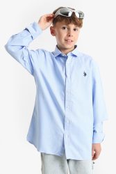 U.S. Polo Assn. Time Hemd - Light Blue 16 Kids