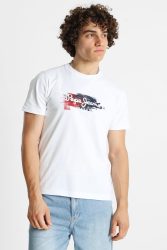 Pepe Jeans Trey T-Shirt - White L Herren