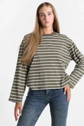 Only ONLHAPPY Langarmshirt M Damen