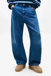 Tommy Jeans Theo Baggy Fit Jeans L32 - Dark Blue Denim 28/32 Herren