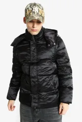 Guess Pufferjacke - Jet Black M Herren