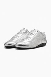 Puma Speedcat Silver Sneaker - Feather Gray + Black EU37.5 Damen