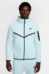 Nike Sportswear Tech Fleece Kapuzensweatjacke - Glacier Blue M Herren