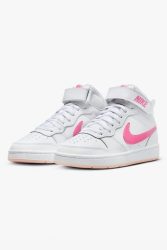Nike Court Borough 2 Sneaker - White + Pinksicle EU36.5 Kids