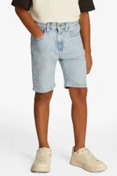 Calvin Klein Jeans Jeansshorts - Clean Sky Blue 14 Kids