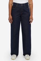 Dickies Herndon Baggy Fit Jeans - Dark Blue Denim 26 Damen