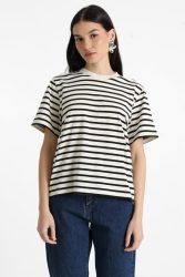 Only ONLLIVINA T-Shirt - Cloud Dancer XS Damen