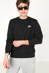 Nike Sweatshirt - Schwarz + Weiss S Herren