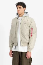 Alpha Industries Wattierte Bomberjacke - Organic Beige L Herren