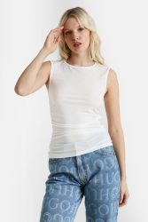 Pieces Madison Top - Cloud Dancer XS Damen