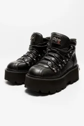 Buffalo Vegan Brake Hike Plateau Winterstiefelette - Black EU37 Damen