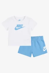 Nike Baby-Set - University Blue + White 24m