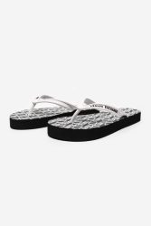 Armani Exchange Flip Flops - Black + White EU37 Damen