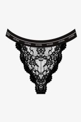 Guess Jane Spitzen-Slip - Black S Damen