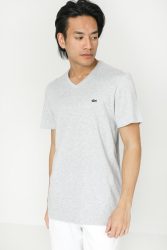 Lacoste T-Shirt - Light Grey Heather S Herren