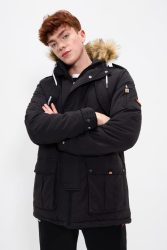 Ellesse Blizzard Parka - Black M Herren