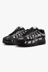 Nike P-6000 Sneaker - Black + Metallic Silver EU37.5 Kids