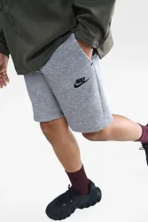 Nike Sportswear Tech Fleece Sweatshorts - Grey Heather L Kids